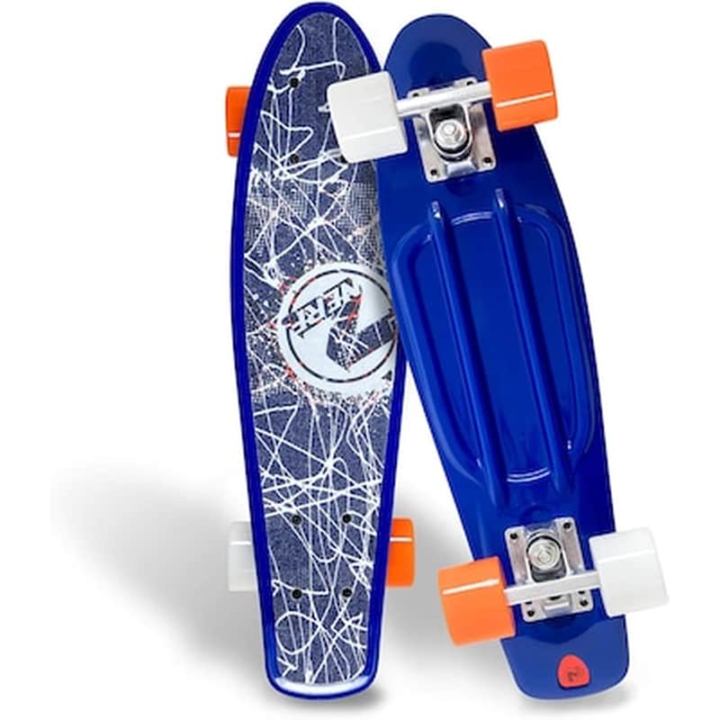 FLYBAR Skateboard Nerf Nation C4 (blu- Lines) 22 Ιντσών