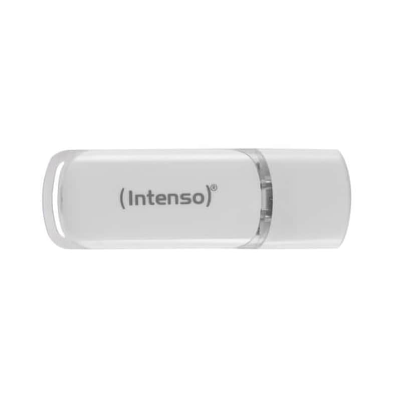 Intenso Flash Line 64GB USB 3.1 Stick με σύνδεση USB-C Λευκό