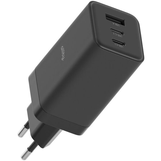 Φορτιστής Πρίζας Allity ATC‑01 USB‑A, USB‑C 65 W - Μαύρο image 0