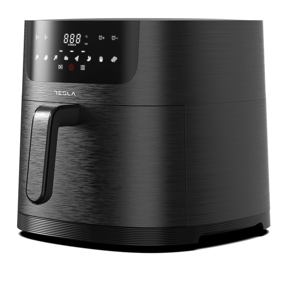 TESLA AF800B 1800 W με Αποσπώμενο Κάδο 8 L Μαύρη Φριτέζα Αέρος image 2