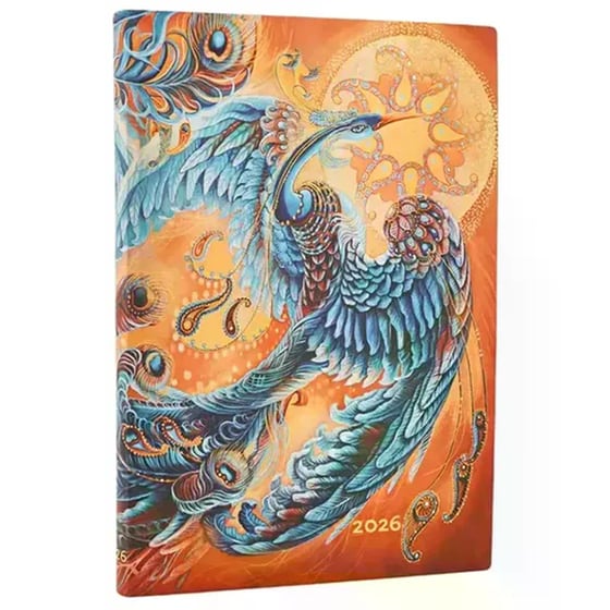 Ημερολόγιο Εβδομαδιαίο Paperblanks 2026 Midi Flexis Skybird image 0