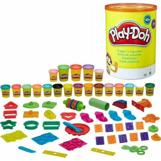 Hasbro Play-Doh Πλαστελίνη Create 'n Canister image 0