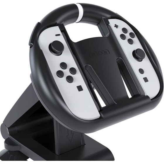 Nacon Folding Steering Wheel Joy-Con Τιμονιέρα Nintendo Switch 2 - Μαύρο image 3