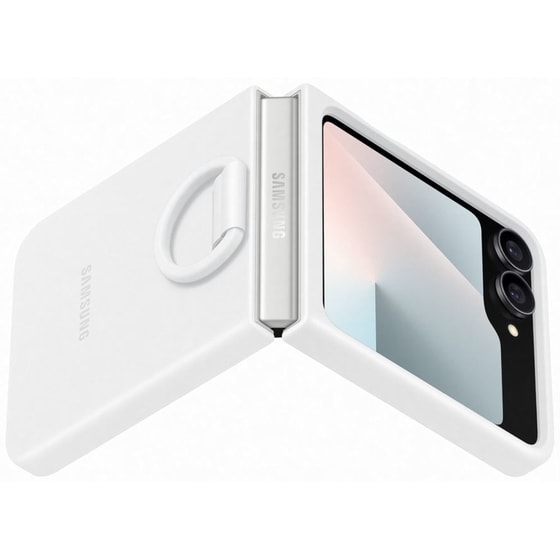 Θήκη Samsung Galaxy Z Flip7 FE - Samsung Silicone Case - White image 4