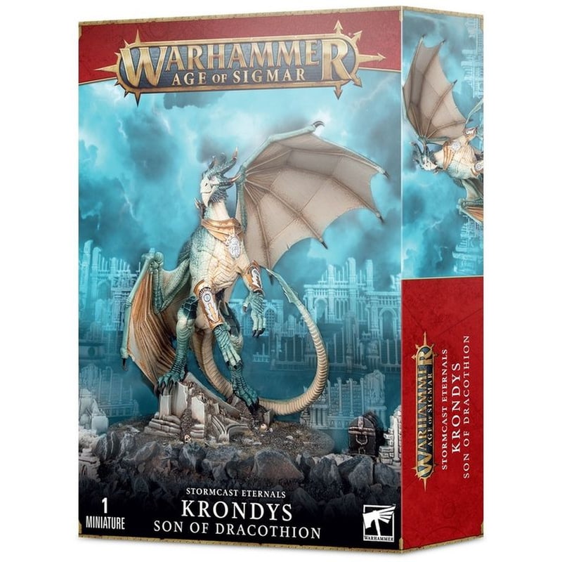 GAMES WORKSHOP S/eternals: Krondys Son Of Dracothian Warhammer: Age of Sigmar GAMES WORKSHOP