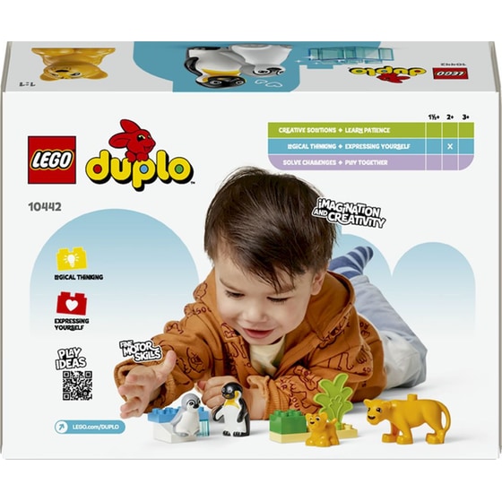 LEGO® DUPLO® Οικογένειες Άγριων Ζώων Πιγκουίνοι & Λιοντάρια (10442) image 8