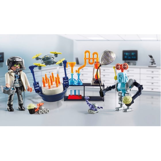 PLAYMOBIL® My Life Gift Set Πάρτυ στο εργαστήριο του τρελοεπιστήμονα (71450) image 4