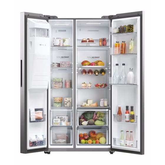 HAIER HSW59F18EIMM Total No Frost 601 Lt Inox Ψυγείο Ντουλάπα image 2