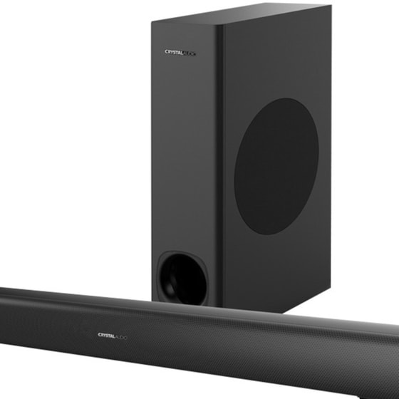 Crystal Audio CASB160 Soundbar 160W 2.1 - Μαύρο image 2