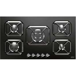 LOFRA HRNM9A0CHROME 90 cm Μαύρο Εστία Αερίου Αυτόνομη