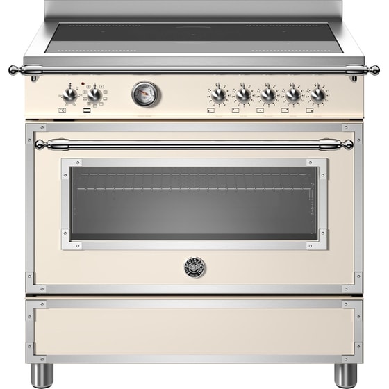 BERTAZZONI HER95I1EAVT 58 / 58 Lt Μπεζ  Επαγωγική Ηλεκτρική Κουζίνα image 0