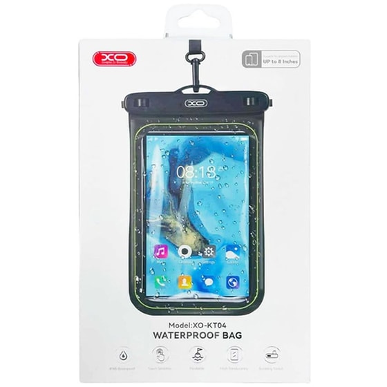 Θήκη Universal για smartphone έως 8" - XO KT04 PVC Sponge - Transparent image 1