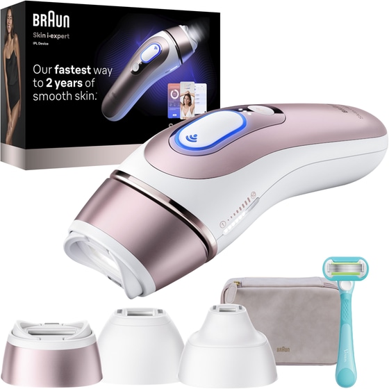 Αποτριχωτική ΜηχανήBRAUN SERIES 7 PL7321 IPL Λευκό-Ροζ image 2