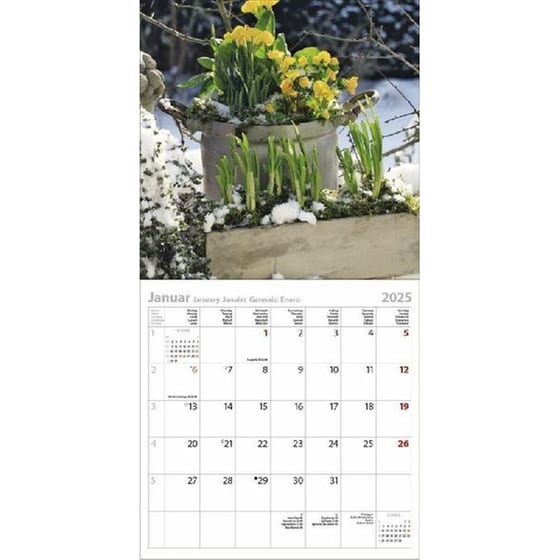 Ημερολόγιο Τοίχου 2025 Gartenträume image 1