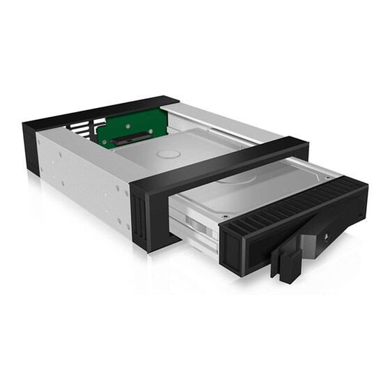 Icy Box IB-129SSK-B Θήκη Σκληρού Δίσκου 2,5''/3,5'' SATA 5,25'' Bay image 4