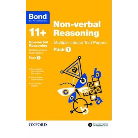 Bond 11+: Non-verbal Reasoning: Multiple-choice Test Papers image 0