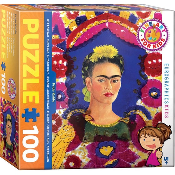 Παζλ Eurographics Frida Kahlo: Self Portrait - The Frame (100 Κομμάτια) image 0