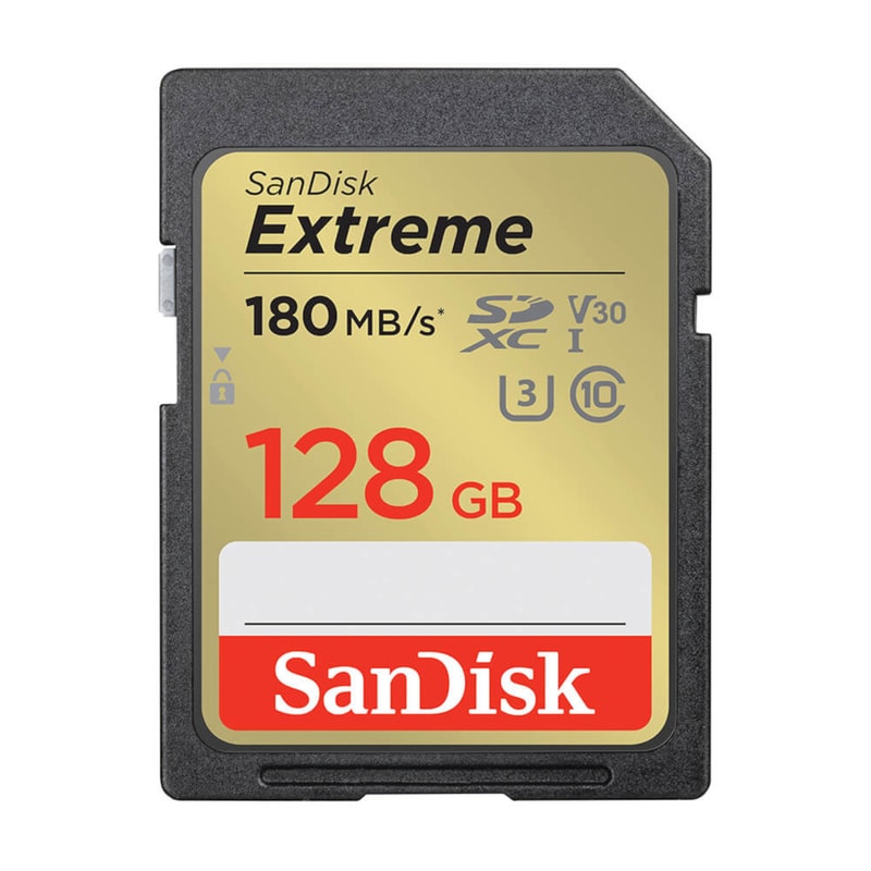 SANDISK Sandisk Extreme SDHC 128GB Class 10 U3 V30 UHS-I