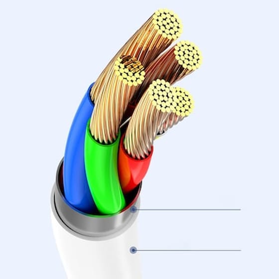 Baseus Durable Usb Cable / Micro Usb 2.4a 1m White (camsw-02) image 3