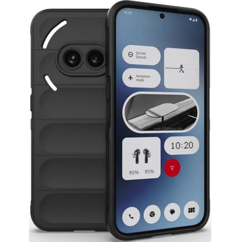 TECHSUIT Θήκη Nothing Phone 2a/ Nothing Phone 2a Plus - Techsuit Magic Shield Σιλικόνη - Black
