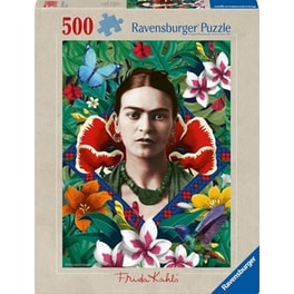 Παζλ Ravensburger Frida Kahlo: Blooming Fantasy (500 Κομμάτια)