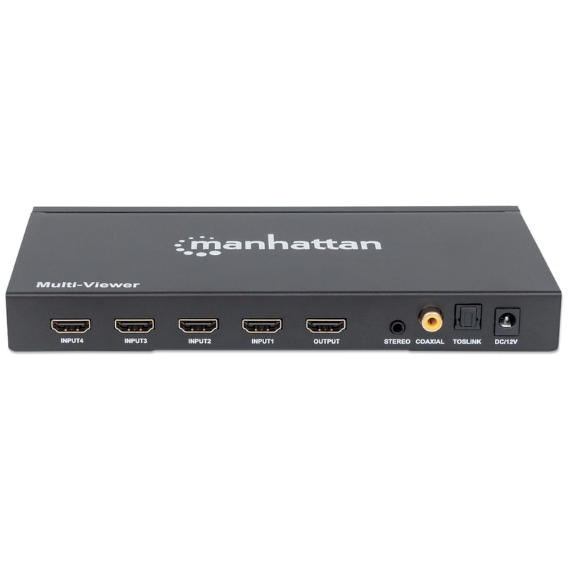 HDMI Switch Manhattan 207881 FHD Multiviewer 4 είσοδοι/1 έξοδος