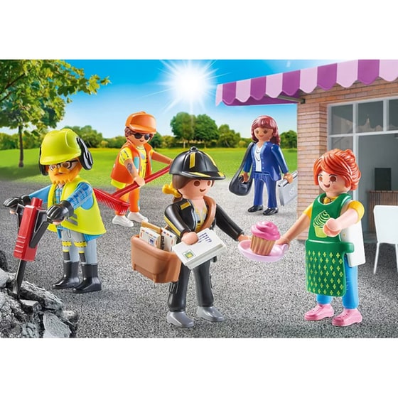 PLAYMOBIL® My Figures: Επαγγέλματα στην πόλη (71402) image 2