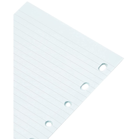 Ανταλλακτικά Φύλλα Σημειώσεων Pocket Filofax Μπλε Ριγέ image 2