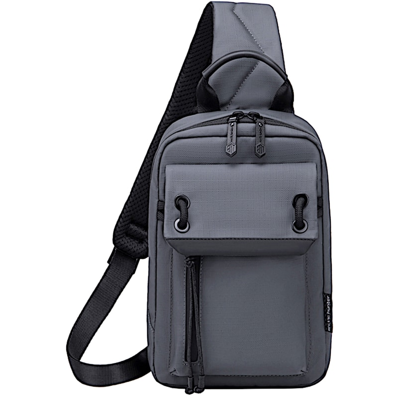 ARCTIC HUNTER Τσαντάκι Ώμου Crossbody Arctic Hunter Xb00526 με Θήκη Tablet - 3lt - Γκρι
