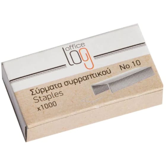 Σύρματα Συρραπτικού Ανταλλακτικά Office Log Ν.10 1000 Τεμάχια image 0