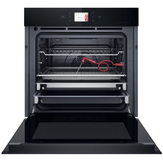 WHIRLPOOL WOI11P8FHT2SBAF 73 Lt Μαύρο Εντοιχιζόμενος Φούρνος Άνω Πάγκου image 2