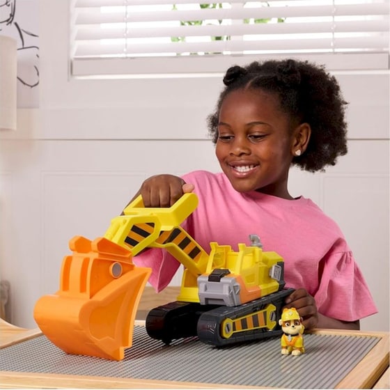 Spin Master Paw Patrol: Μεγάλο Όχημα Κατασκευών του Rubble (6073297) image 5