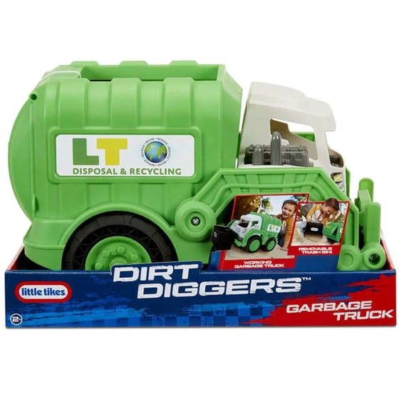 Little Tikes Φορτηγό Απορριμματοφόρο My First Car Dirt Diggers (655784PEUCG) image 0