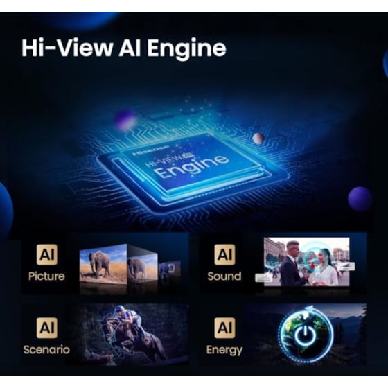 Hisense Mini-LED 75" 4K Smart Τηλεόραση 75U7Q image 3