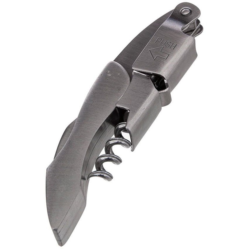 Τιρμπουσόν Spitishop Μεταλλικό 8x2.4x16.8cm - Ασημί