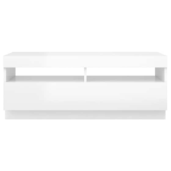 Έπιπλο Τηλεόρασης  VidaXL από Μοριοσανίδα 100x35x40 cm - Λευκό image 10