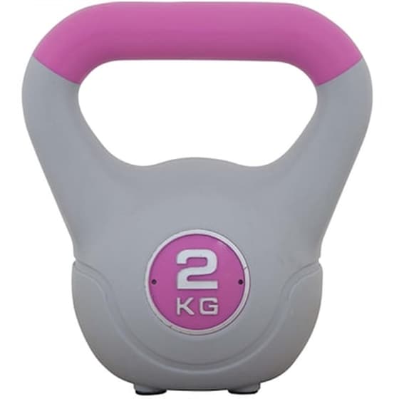 Kettlebell Amila από Τσιμέντο 2 kg Γκρι Ροζ image 0