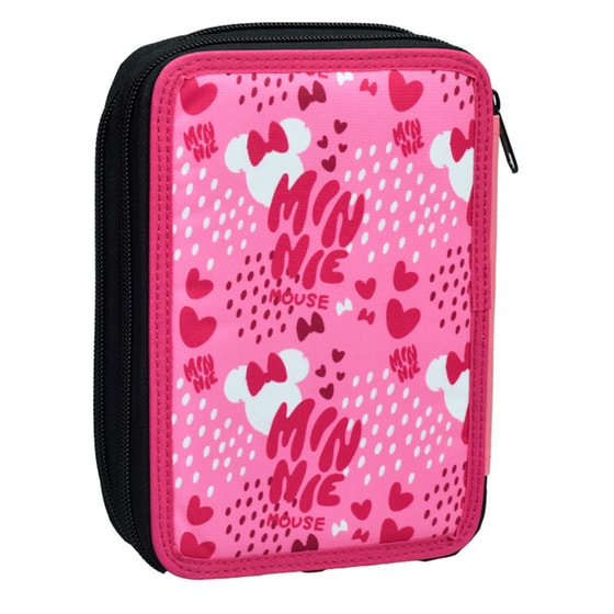 Κασετίνα Παραλληλόγραμμη Gim Minnie Διπλή image 1