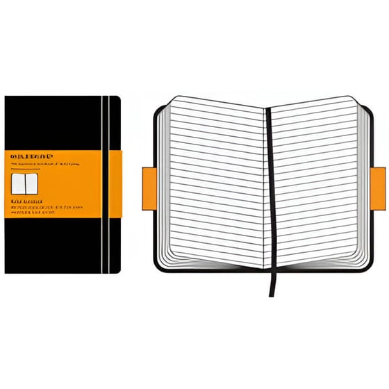 Σημειωματάριο Moleskine Large Ριγέ Μαύρο (1 Τεμάχιο) image 3