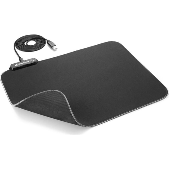 Sharkoon 1337 V2 Gaming Mouse Pad Medium 360mm με RGB Φωτισμό - Μαύρο image 3