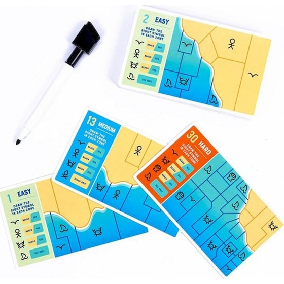 Επιτραπέζιο Παιχνίδι με Κάρτες Professor Puzzle Brain Waves Logic Puzzles image 3