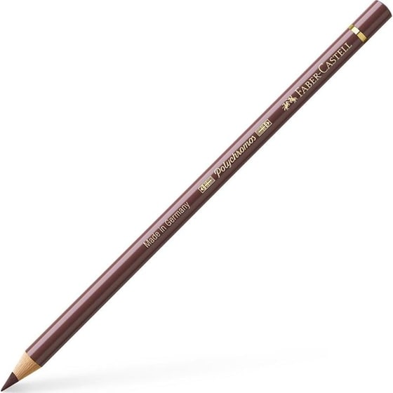 Ξυλομπογιά Faber Castell Polychromos 176 Van Dyck Brown image 0