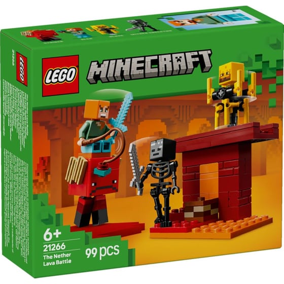 LEGO® Minecraft The Nether Lava Battle (21266) image 0