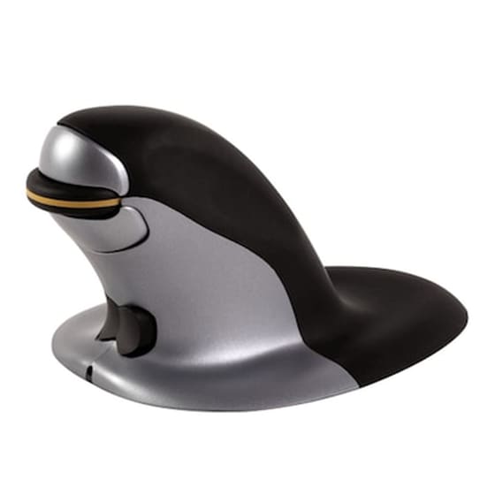 Fellowes Penguin RF Large Ασύρματο Εργονομικό Vertical Ποντίκι Γκρι image 0