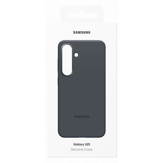Θήκη Samsung Galaxy S25 - Samsung Silicone Case - Black image 5