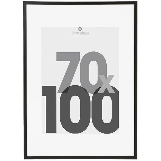 Κορνίζα Τοίχου Spitishop A-s Black Frame 121163a MDF 70x100 - Μαύρη image 0