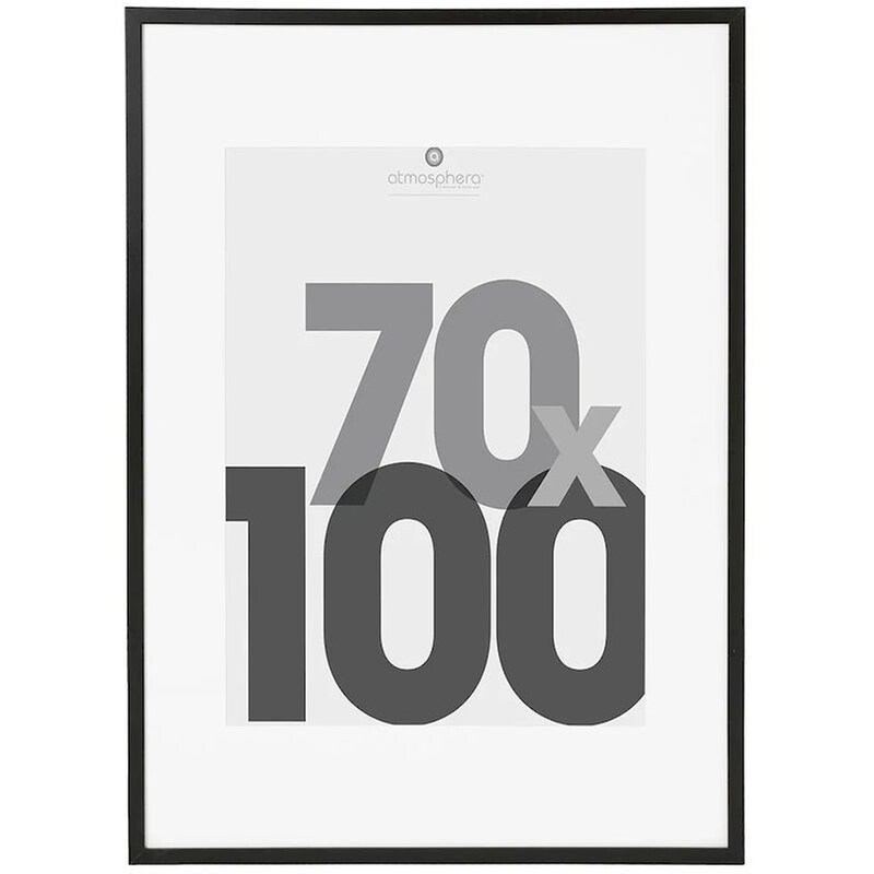 Κορνίζα Τοίχου Spitishop A-s Black Frame 121163a MDF 70x100 - Μαύρη SPITISHOP