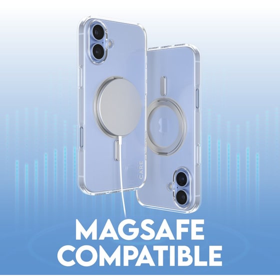 Θήκη Apple iPhone 16 Plus - PanzerGlass MagSafe Kickstand Case - Transparent with Black Stand image 8