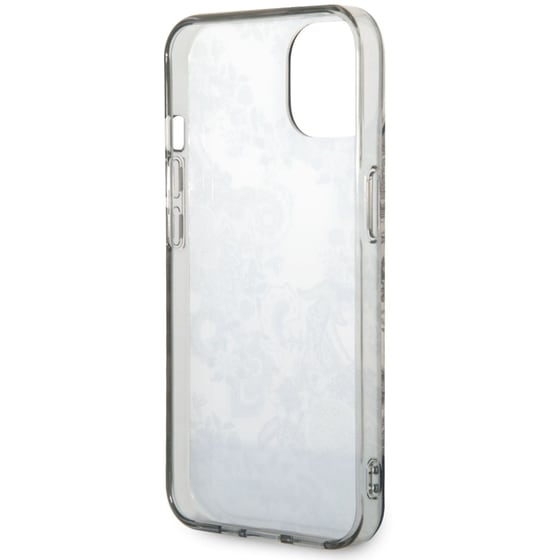 Θήκη Apple iPhone 14 Plus - Guess Porcelain Collection Hard Case - Γκρι image 1