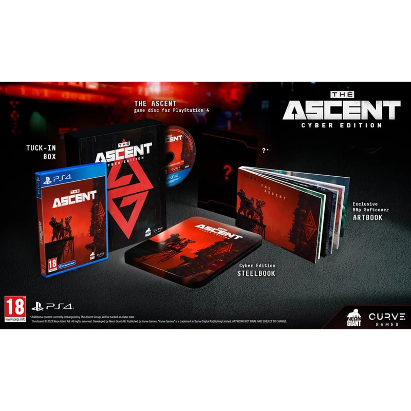 CURVE DIGITAL The Ascent Cyber Edition - PS4